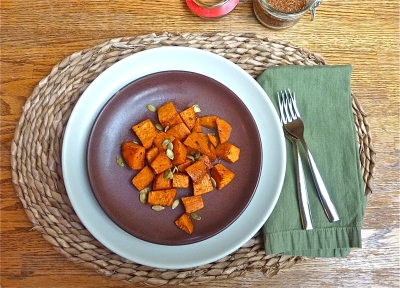 Roasted Spicy Yams